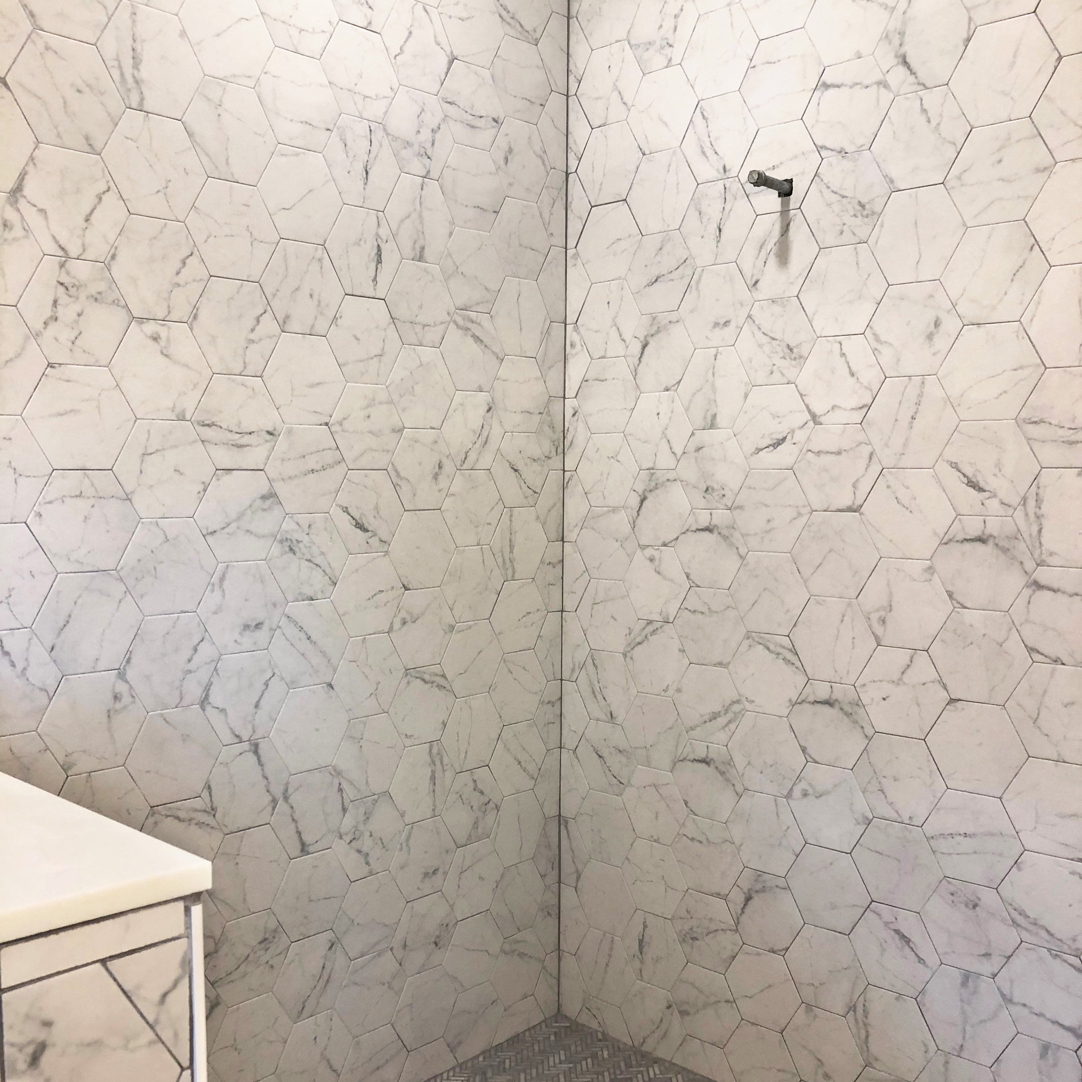 Elitetile Karra 7 X 8 Porcelain Stone Look Wall And Floor Tile Reviews Wayfair