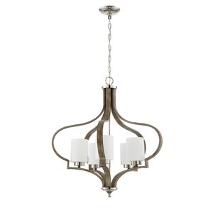 Classic 5-Light Shaded Chandelier