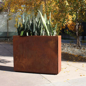 Metallic Series Corten Steel Planter Box