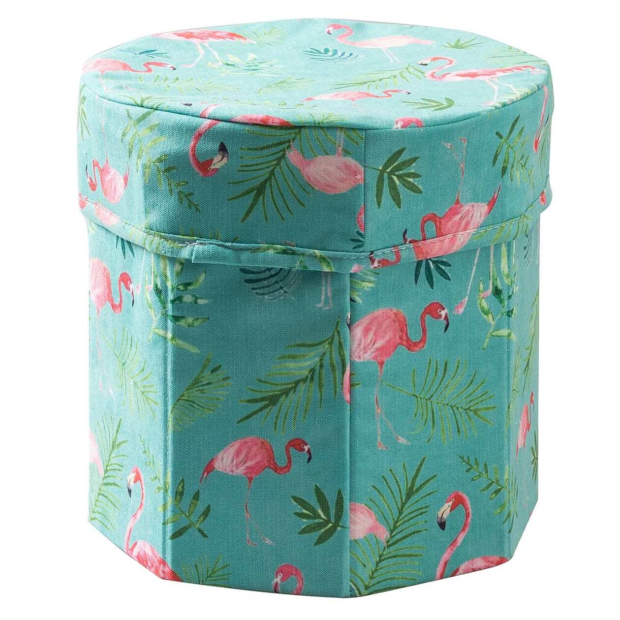 Harriet Bee Kids Fun Ottoman Fabric Storage Bin & Reviews | Wayfair