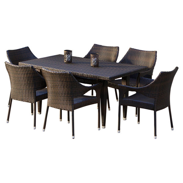 wicker garden dining furniture