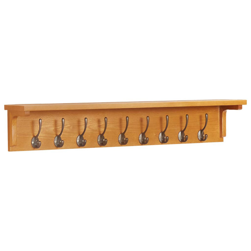 9 hook coat rack