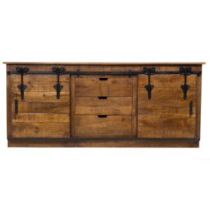 Barn Door Credenza by Porter International Designs