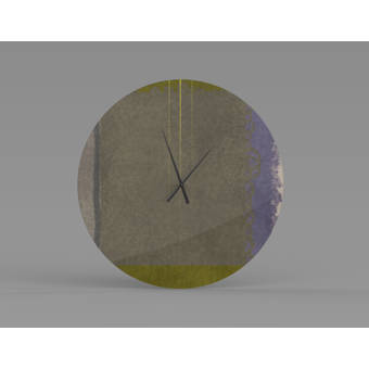 East Urban Home Oversized Sela Wall Clock Wayfair