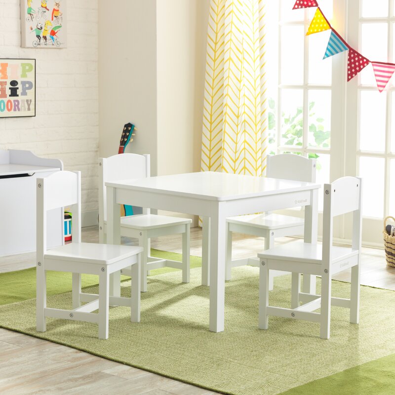 KidKraft Children's 5 Piece Table and Chair Set & Reviews | Wayfair.co.uk