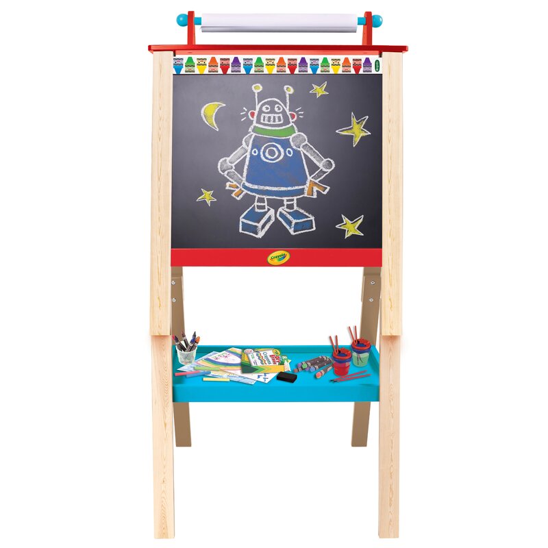 crayola wooden art easel