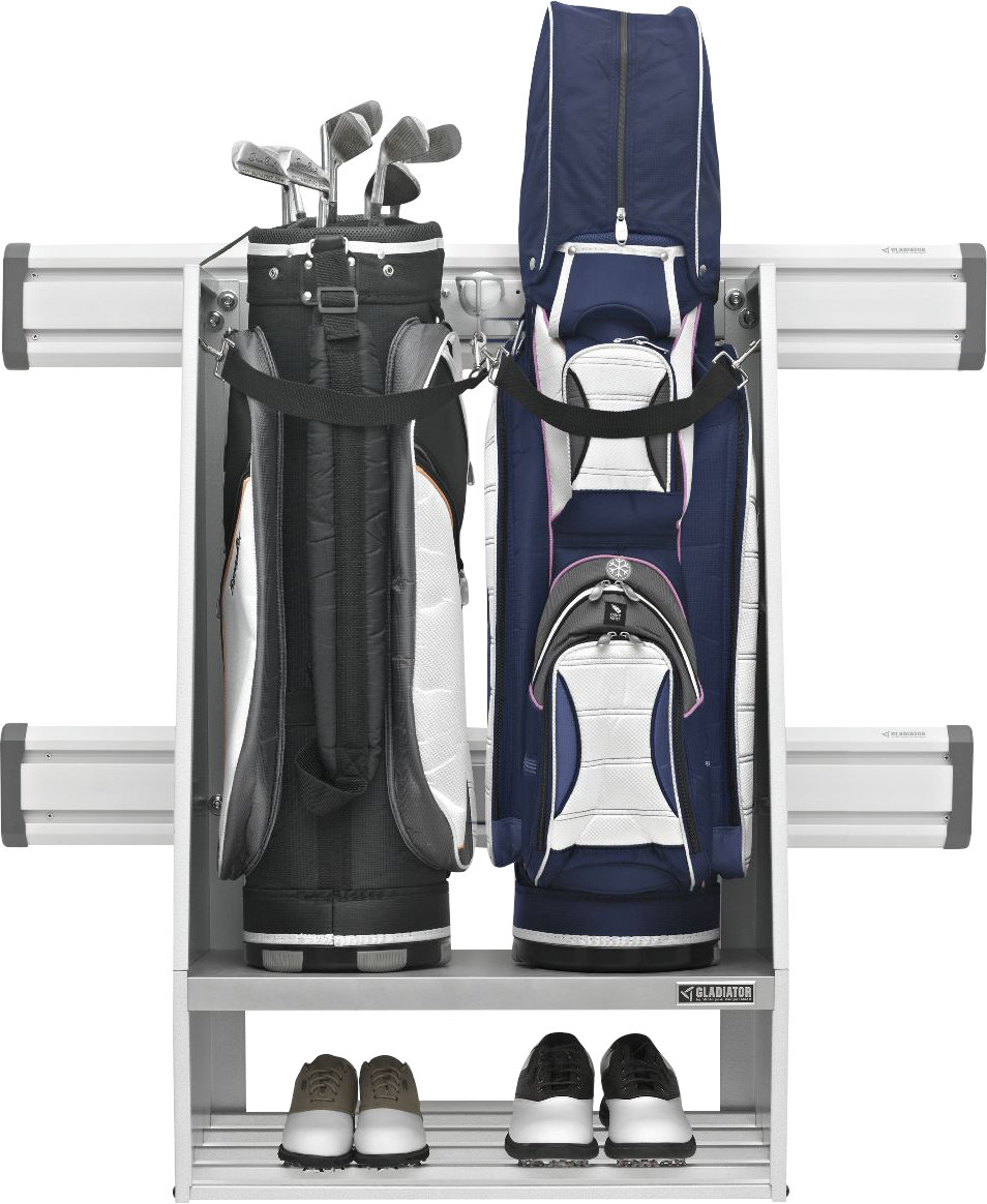 Gladiator Premier Series Golf Caddy Garage Wall Storage Mounted Gladiator Premier Series Golf Caddy Garage Wall Storage Mounted Sports Rack Reviews Wayfair