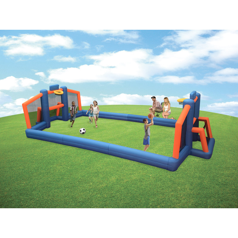 Magictimeinternational Sports Arena Inflatable Soccer Field Wayfair