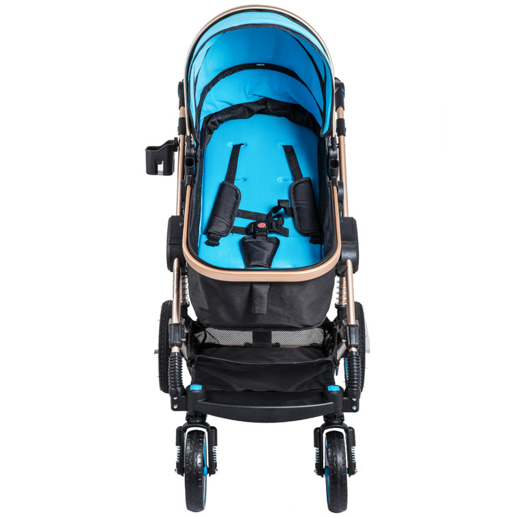 foldable travel pram