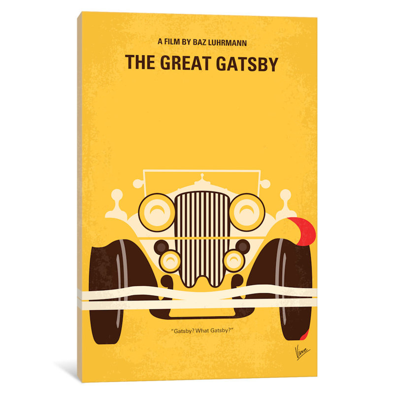 East Urban Home The Great Gatsby Minimal Movie Poster By