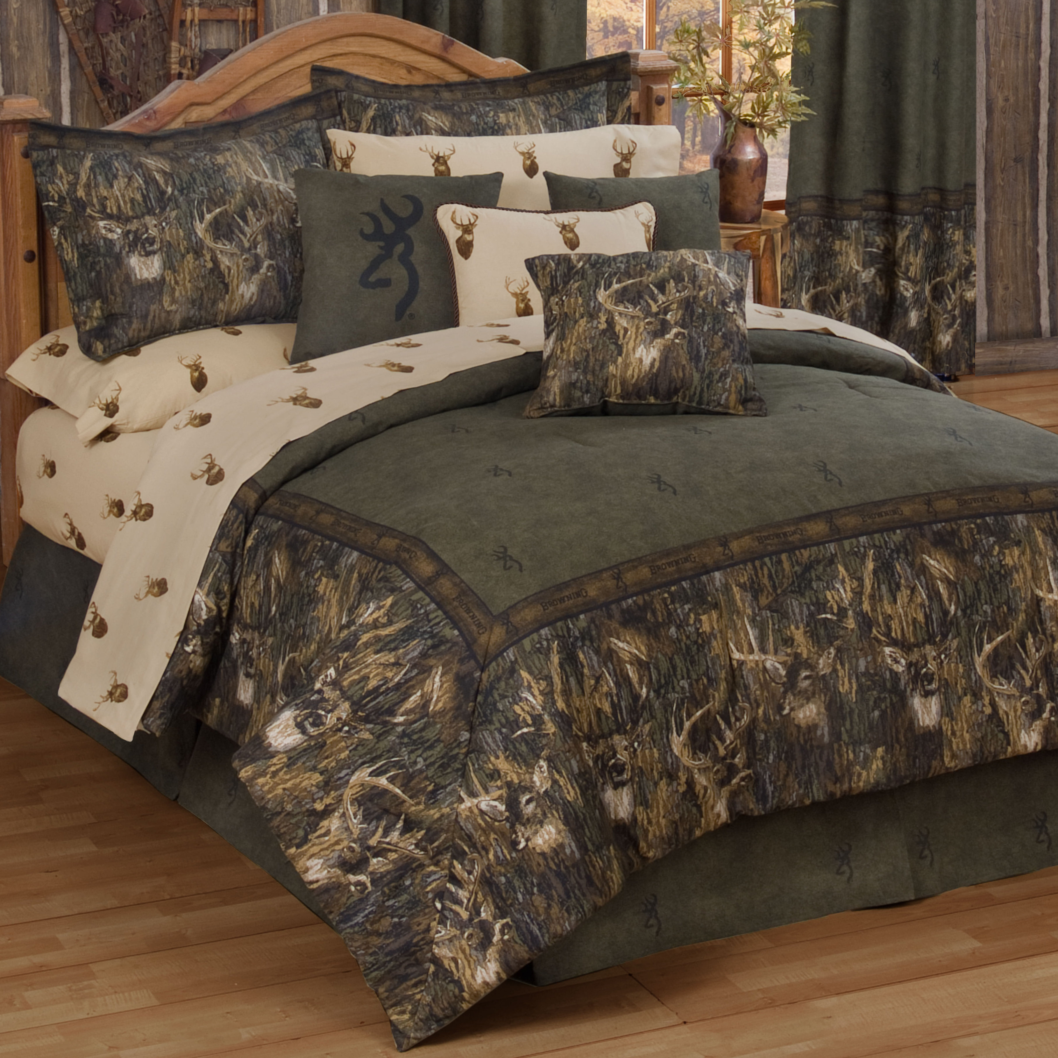 Browning Whitetails Comforter Set Reviews Wayfair