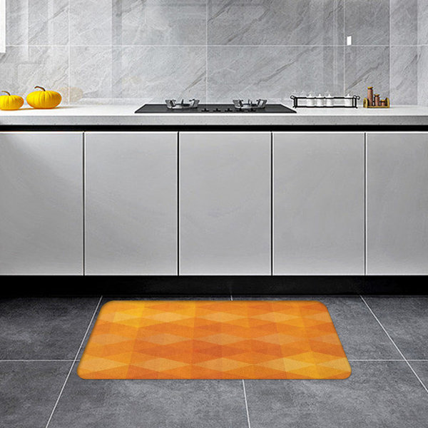 Corrigan Studio® Janee Plush Decorative Kitchen Mat | Wayfair