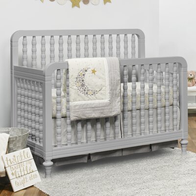 Jaden Lee 4 In 1 Convertible Crib Sorelle Color Gray