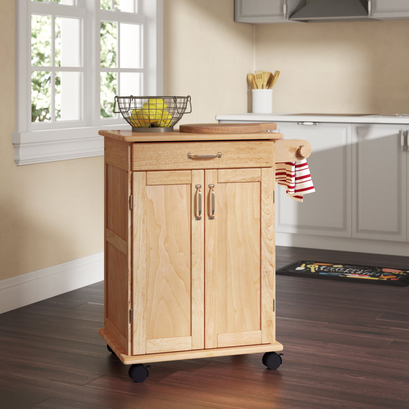 Alcott Hill Athena Kitchen Cart Reviews Wayfair