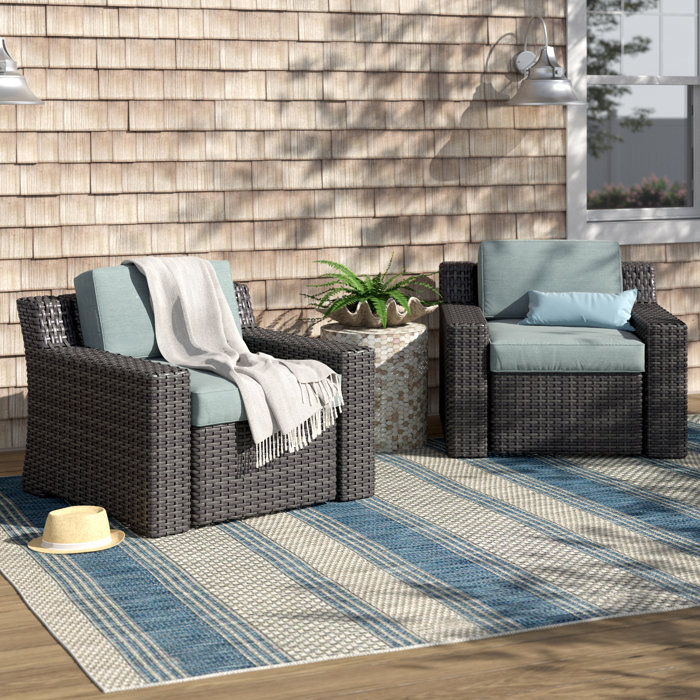Linwood Deep Seating Patio Chair With Cushions Linwood Deep Seating Patio Chair With Cushions
