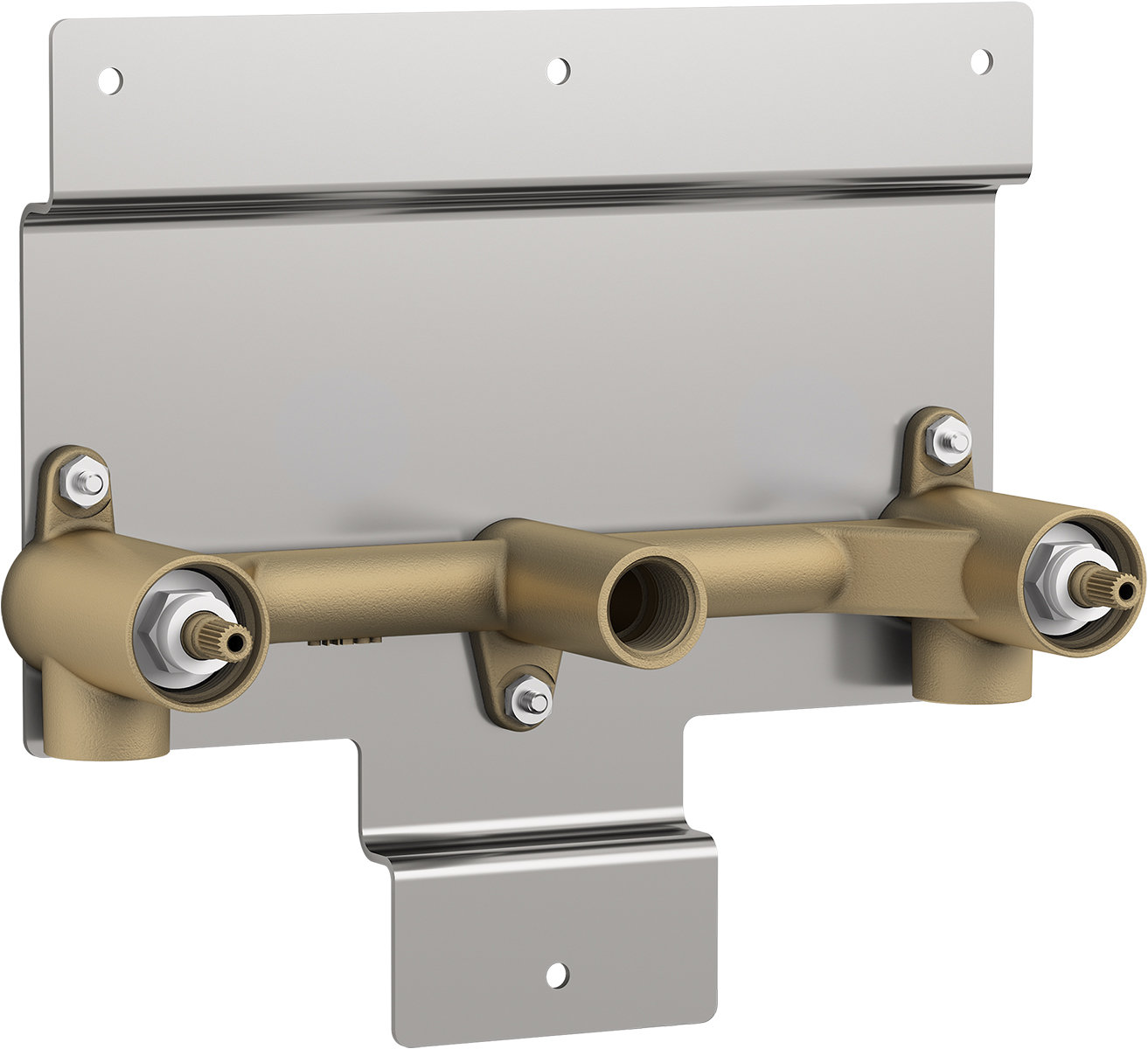 Kohler Parallel Two Handle Wall Mount Bath Faucet Valve | Wayfair