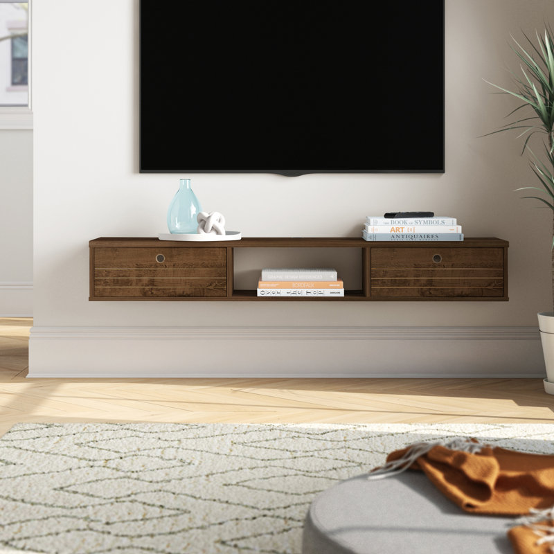Foundstone™ Hayward Floating TV Stand for TVs up to 60 ...