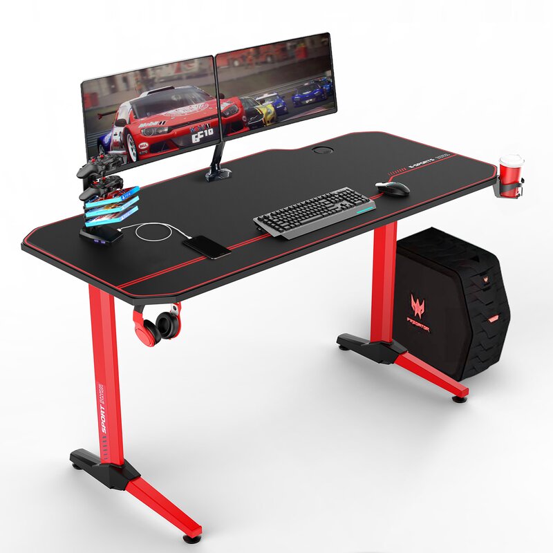 VITESSE Racing Style Gaming Desk & Reviews | Wayfair.ca