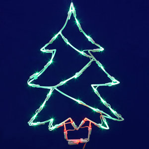 35Lt. Window Decor 35Lt LED Tree Window Du00e9cor
