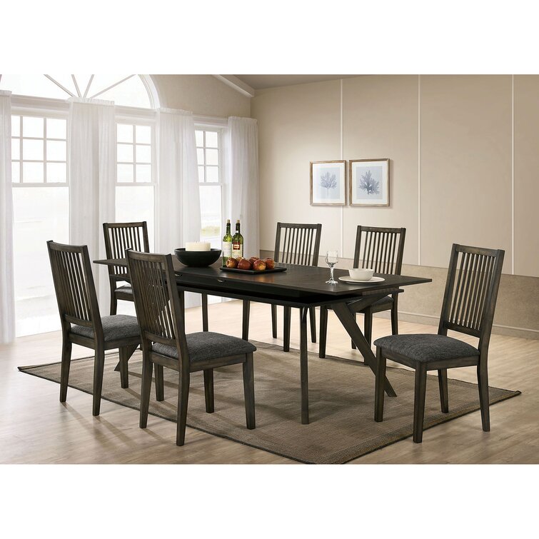 macie black dining table