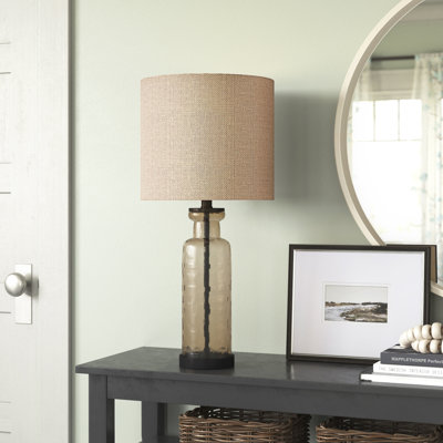 Arva 28" Champagne Table Lamp