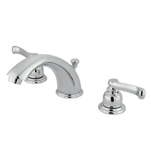 Royal Double Handle Widespread Bathroom Faucet with ABS Pop-Up Drain