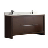 Allier 60 Double Bathroom Vanity Set by Fresca
