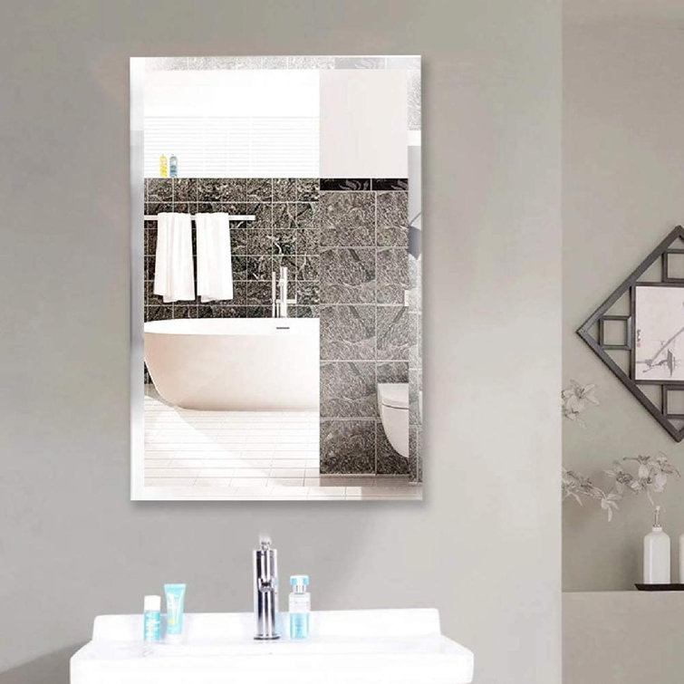 Latitude Run?? Rectangular Wall Mirror 24" X 36", Standard Frameless