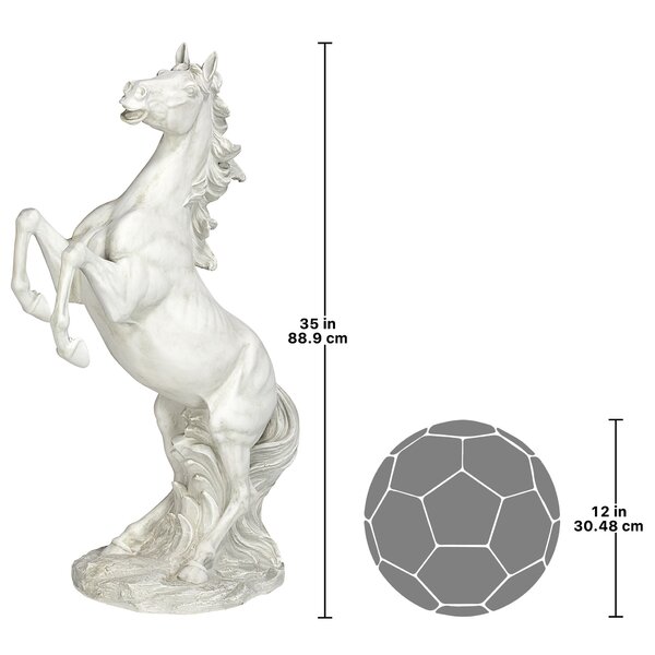 Design Toscano Majestic Mustang Horse Statue & Reviews | Wayfair