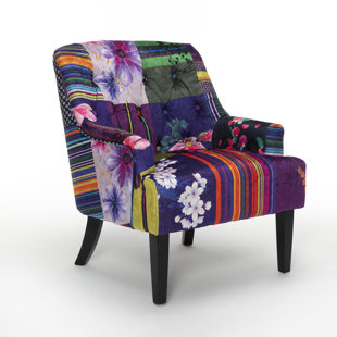 patchwork chair in emmerdale