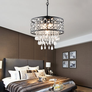 bedroom chandelier