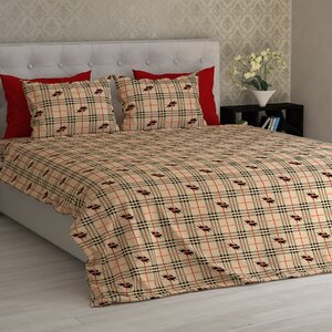 Barnard Electrical Squares Essential Printed 1800 Thread Count Sheet Set
