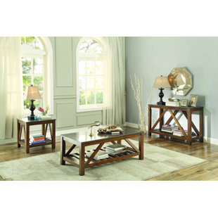 Ashby 3 Piece Coffee Table Set by Homelegance Wonderful