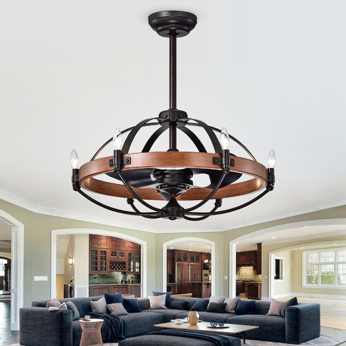 Fanimation Brewmaster Series Short Neck Pulley Ceiling Fan