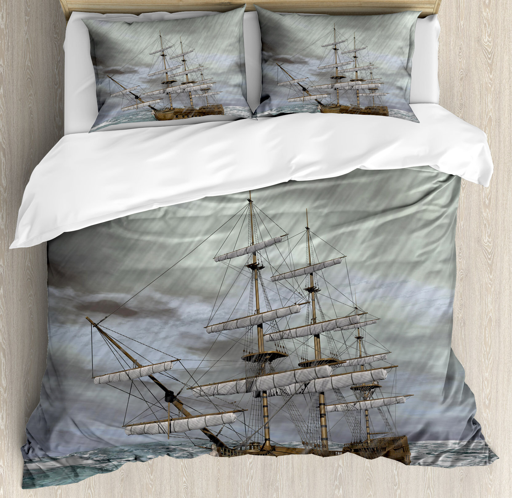 East Urban Home Nautical Duvet Cover Set Wayfair