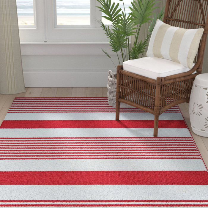 Columbiana Red White Area Rug Columbiana Red White Area Rug
