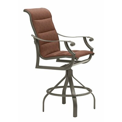 Montreux 28 Patio Bar Stool Tropitone Frame Finish Mocha Seat