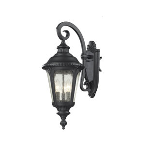 Best Lumley 3-Light Outdoor Wall Lantern By Astoria Grand Outdoor Lighting Lumley 3-Light Outdoor Wall Lantern By Astoria Grand Outdoor Lighting