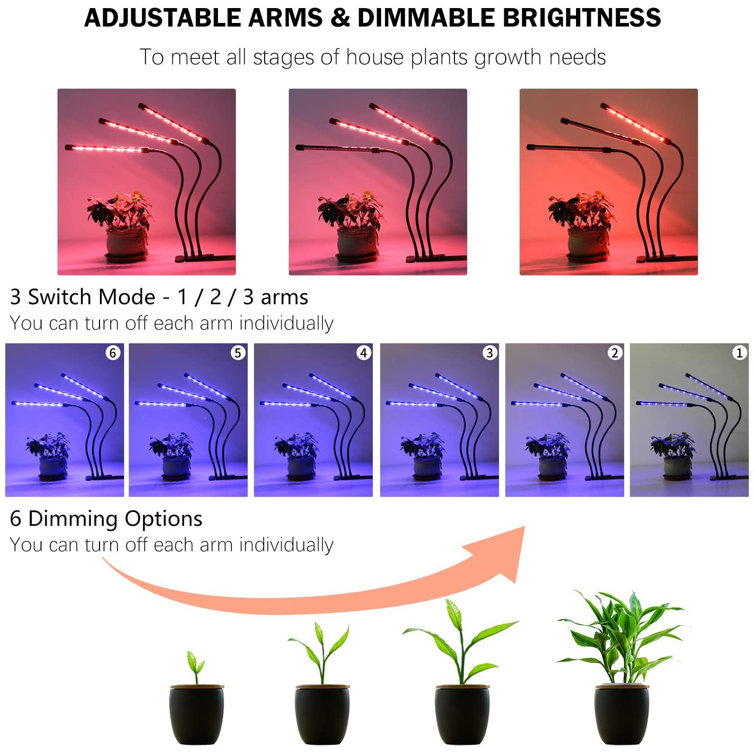 Grow Light Plant Lights For Indoor Plants Led Lamp Bulbs Full Spectrum
