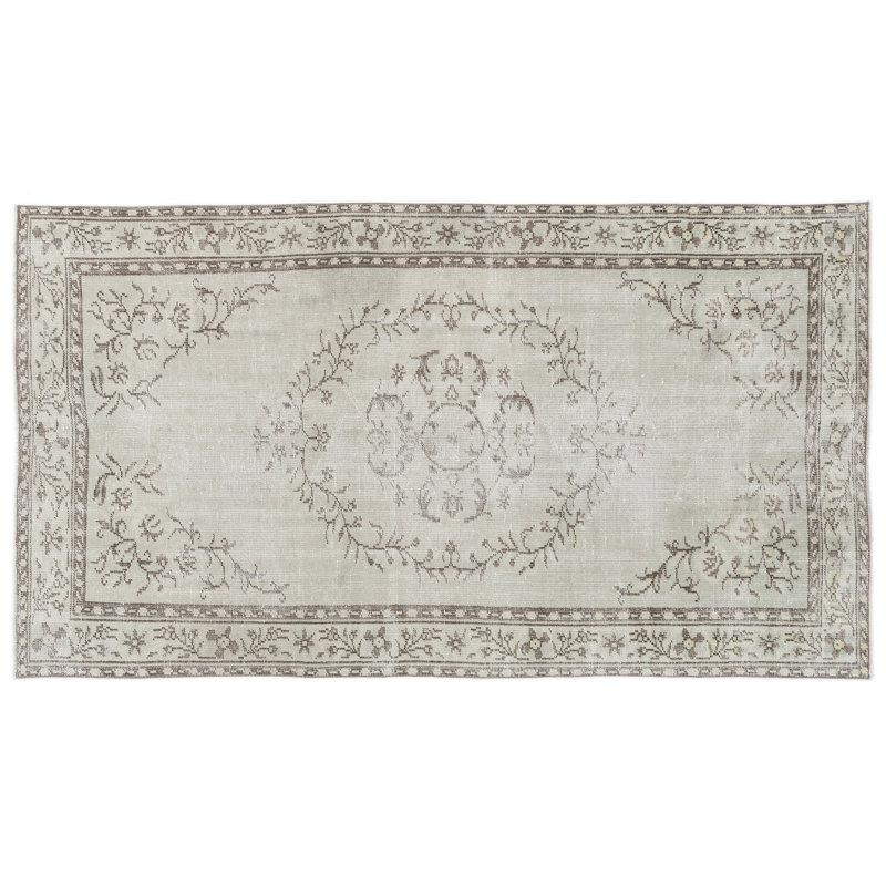 Bespoky Vintage Rugs One Of A Kind Oriental Hand Knotted 4 11 X 8 10 Wool Cotton Beige Area Rug Perigold