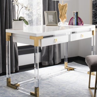 Clear Plastic Acrylic Desks You Ll Love In 2020 Wayfair