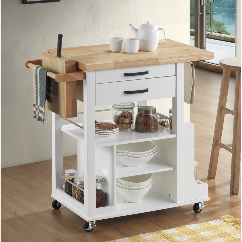 Rosecliff Heights Septimus Kitchen Cart Wayfair Ca Rosecliff Heights Septimus Kitchen Cart