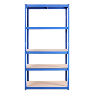 Natural 180 x 50 x 60cm ClosetMaid Industrial Style Ladder Bookshelf