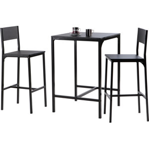 3-tlg. Bartisch-Set Hall von Home Etc