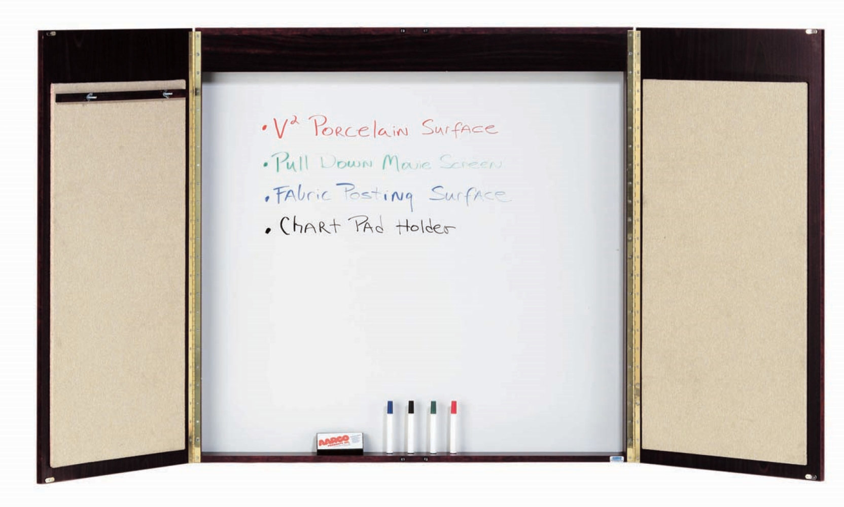 AARCO Conference Enclosed Combination Whiteboard Wayfair