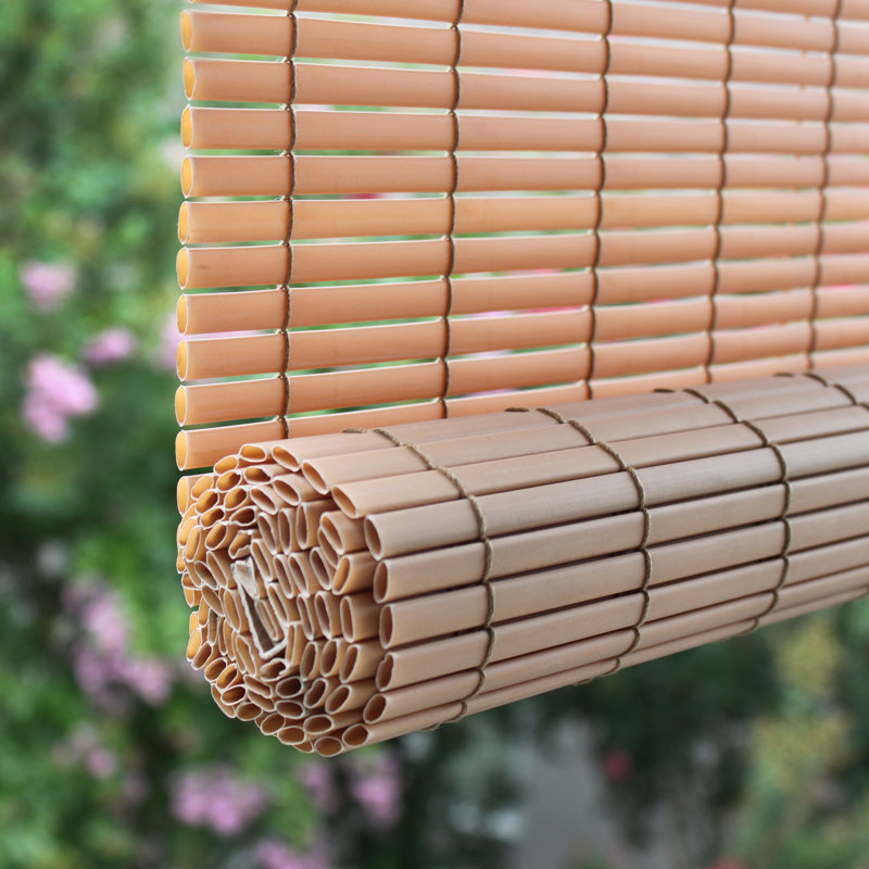 Symple Stuff Cord Free Semi Sheer Outdoor Roll Up Shade Reviews