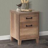 Salt Oak File Cabinet Wayfair