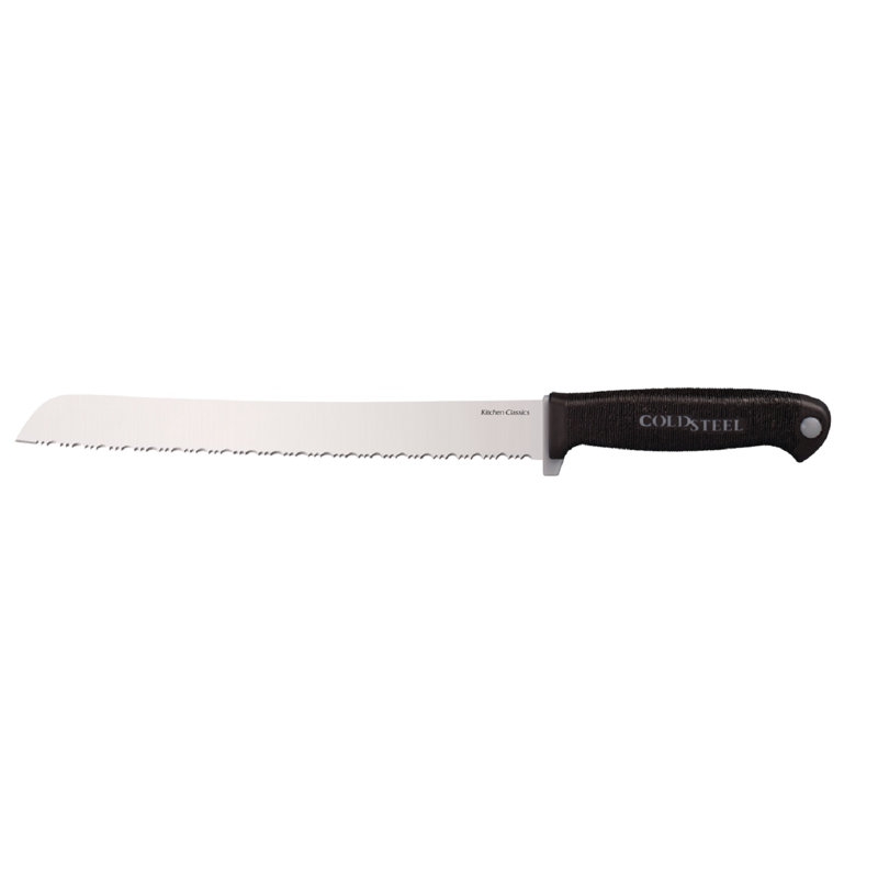 Cold Steel Kitchen Classics Fixed Serrated Blade Bread Knife 9 In Wayfair