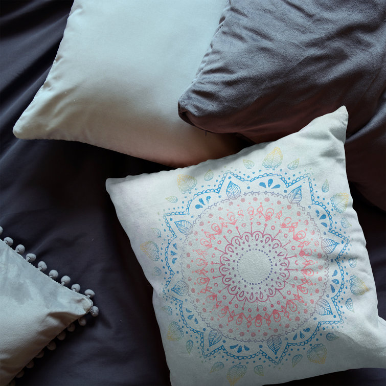 mandala floor pillow