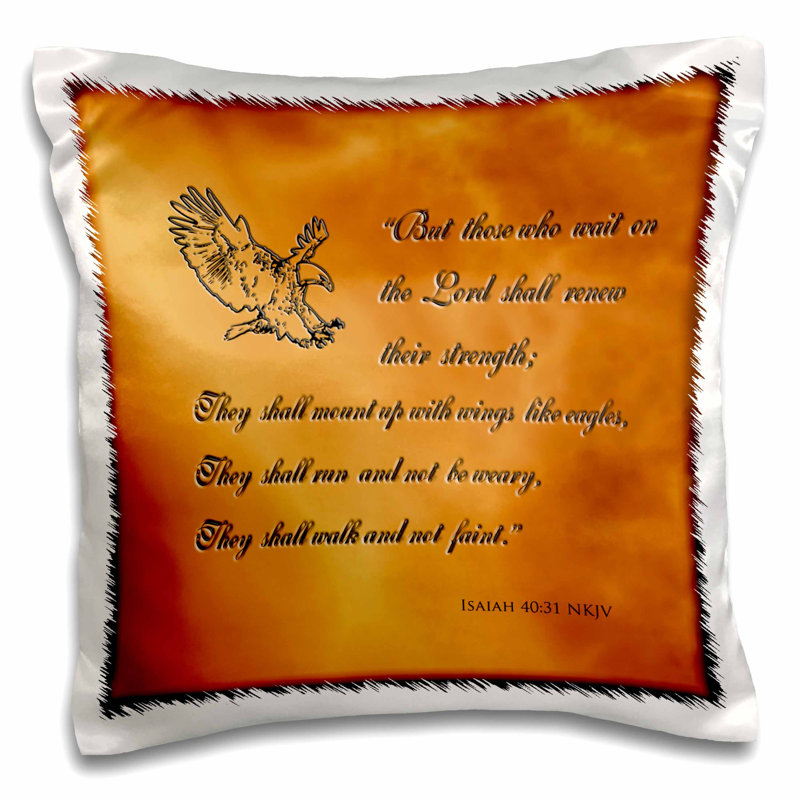 East Urban Home Shawnee Isaiah 40 31 Bible Verse With Eagle